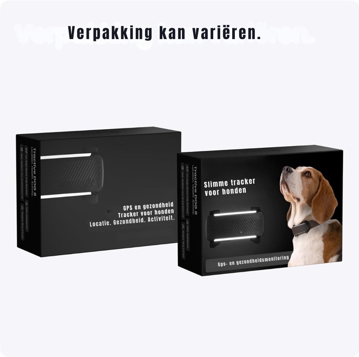 YOR® GPS Tracker hond - GPS Tracker - GPS Trackers - Zwart - 8cm x 3cm x 2cm