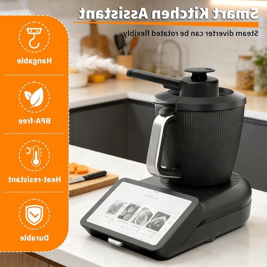 360° Stoomafleider met Overloopbeveiliging voor Thermomix, Bescherming voor Hangkast en Afzuigkap, Duurzaam Polypropyleen Accessoire — afbeelding 3