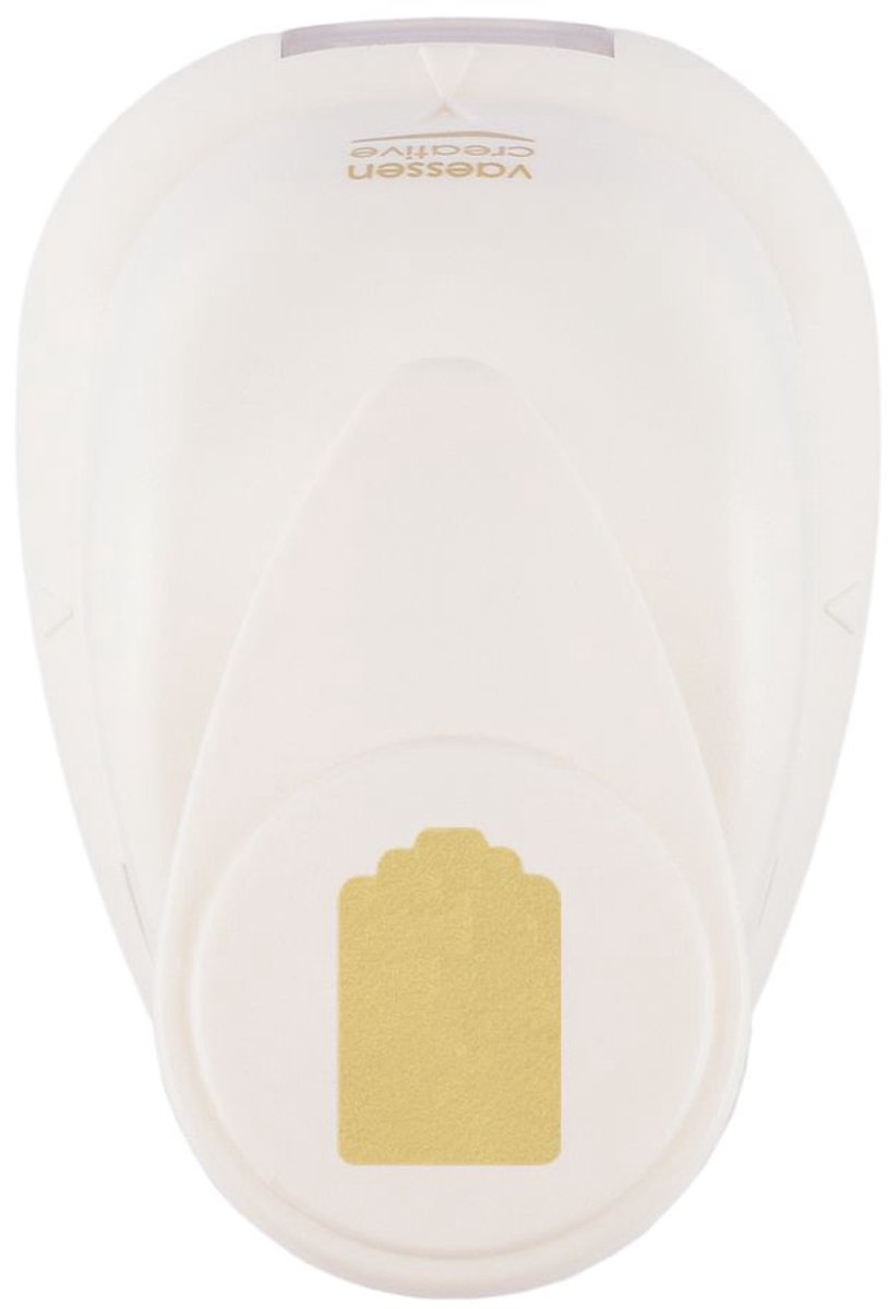 Vaessen Creative Pons - Figuurpons - Label - 1 x 1,5 cm