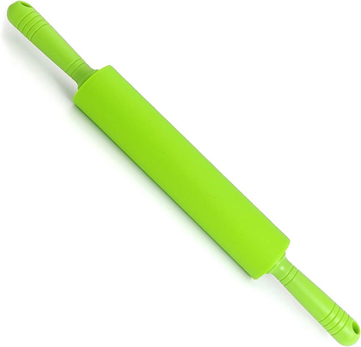 Deegroller - Bakroller - Bakken en Gebak - Non-stick oppervlak - 48.5 cm - Groen/Oranje