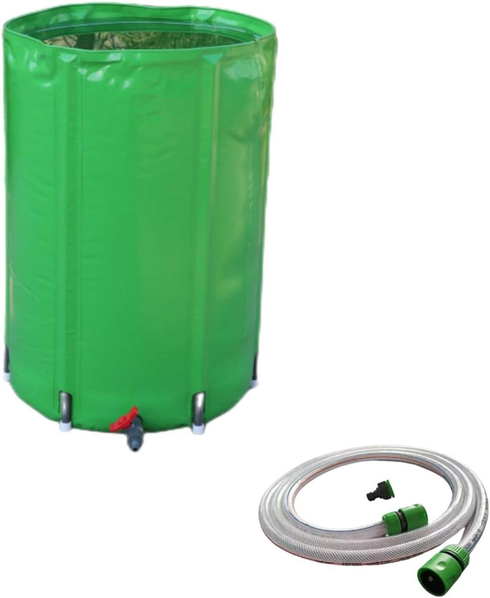 Regenton Systeem - Wateropslag Vat - Tuin Water Geven - Inclusief Standaard Kraan - Tot 1000L - Groen