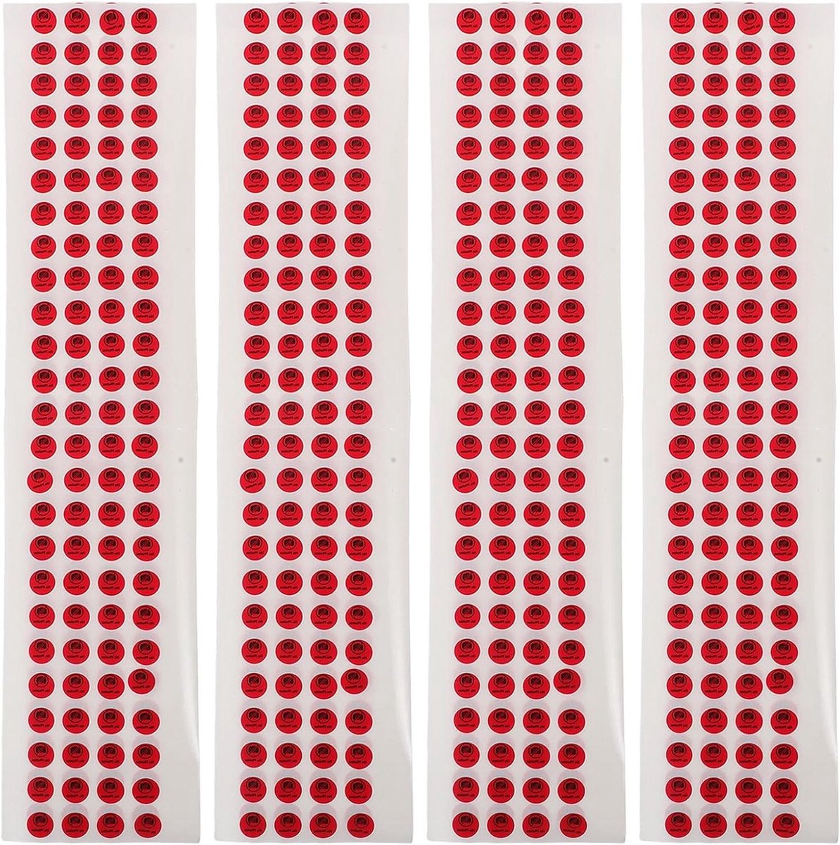 Camerastickers - Privacy stickers - Digitale privacy - Ultradun ontwerp - 400 stuks - Rood