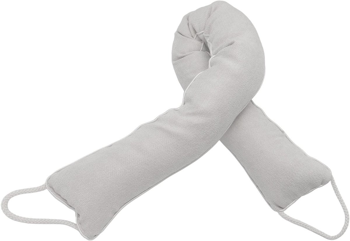 Tochtstopper Deur - Deurslang - Geluid weren - Wasbaar ontwerp - 30 cm - Beige