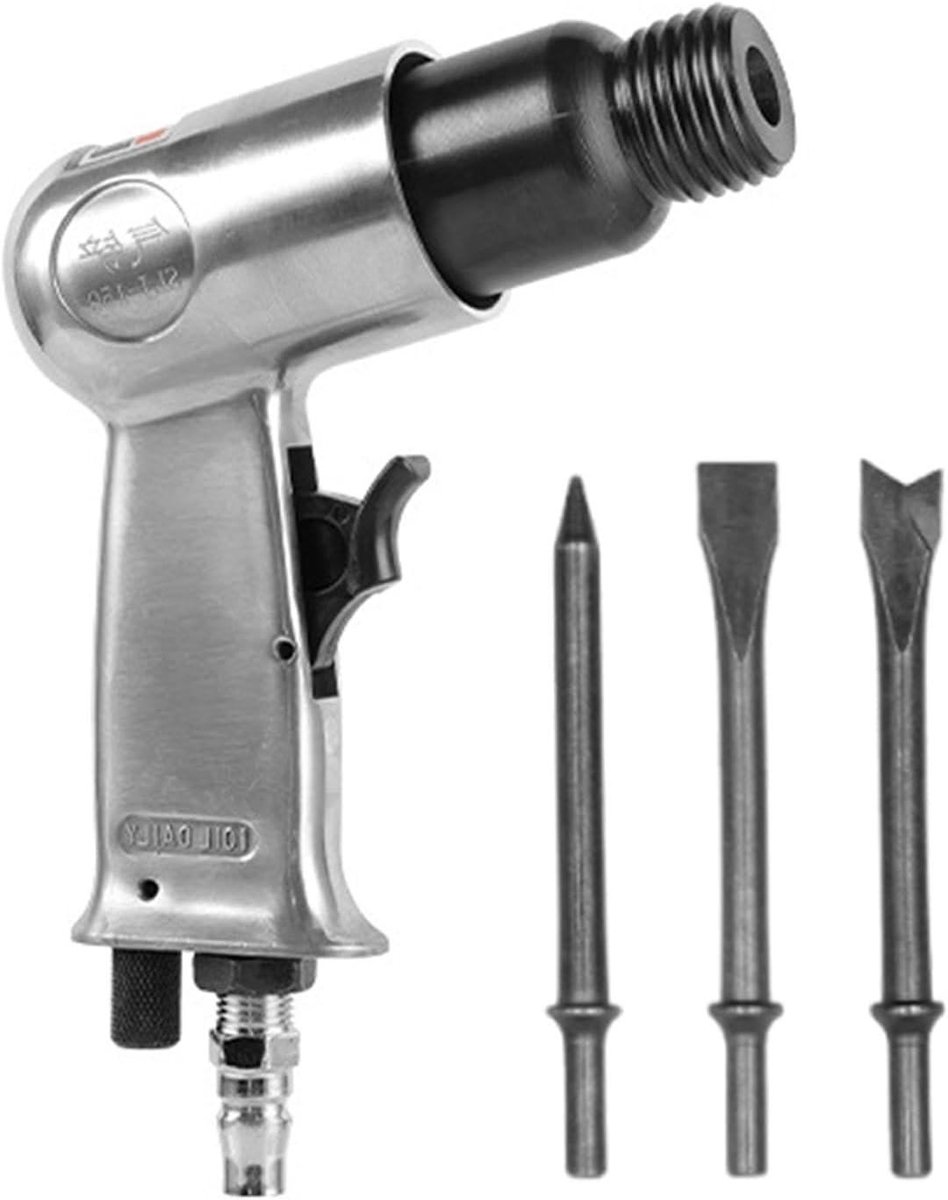 Luchtbeitel set - Pneumatisch gereedschap - Metaalbewerking - Antislip grip - 345 Pond - Uniek