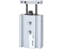 Luchtcilinder Dubbele Stang - Pneumatische Cilinder - Industriële Automatisering - Versterkte Dubbele Stang - TR10x80 - Metaal