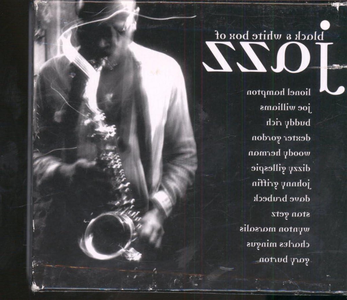 Muziek CD Set - Jazz Collectie - Muziek Luisteren - 8 Schijven - 9 Uur Speeltijd - Zwart Wit