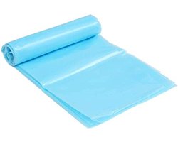 Vijverfolie HDPE blauw 0,15 mm UV-bestendig scheurvast 1x1m voor tuinvijver en zwembad