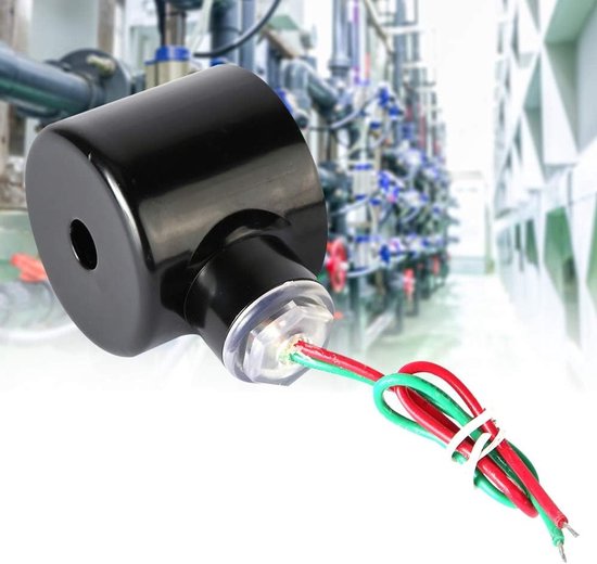 Elektrische Solenoïde Ventiel Spoel AC 220V, Koper Spoel, Normaal Gesloten, Directe Beweging Toebehoren voor Ventielen en Automatisering van Merkloos — afbeelding 2