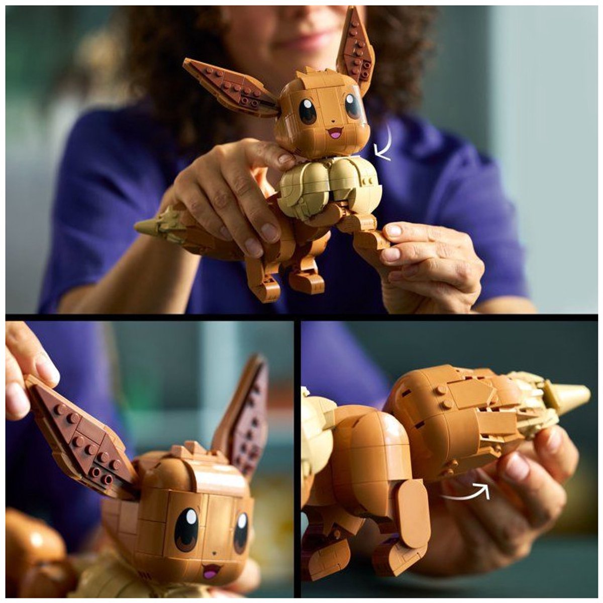 LEGO Pokémon Eevee Bouwpakket voor Volwassenen met Dieren Figuur - 72151 — afbeelding 23