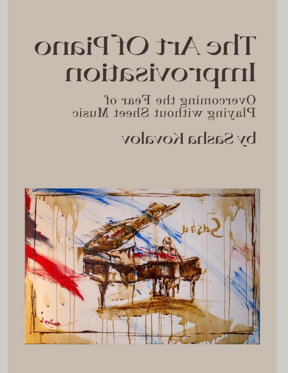Piano Improvisatie Boek - Muziek Zonder Noten - Creatief Spelen - Unieke Russische Methode - 54 Pagina's - Niet Van Toepassing
