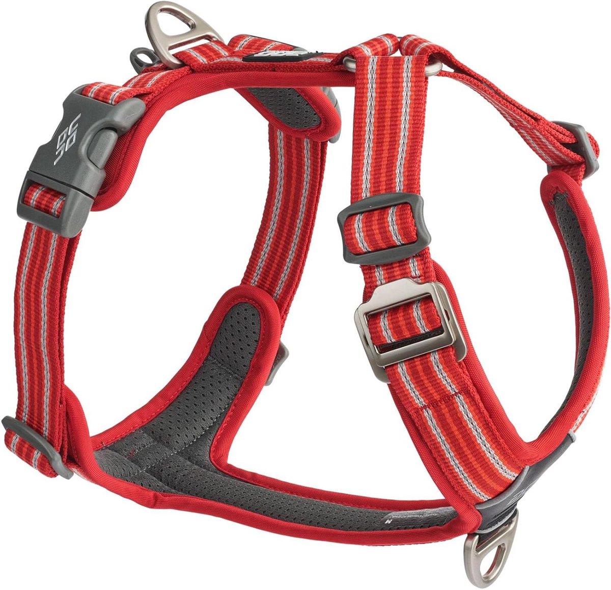 Honden Harnas - Veiligheidsharnas Comfort - Dagelijkse Wandelingen - Ergonomisch Ontwerp - Maat S - Wild Rose