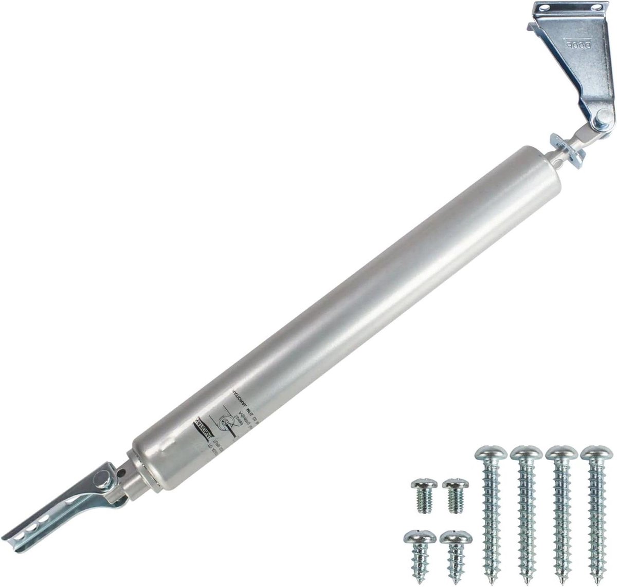 Deurdranger Aluminium - Automatische Deur - Zachte Deur Sluiting - Verstelbare Snelheid - 15.75 Inch Hoogte - Aluminium