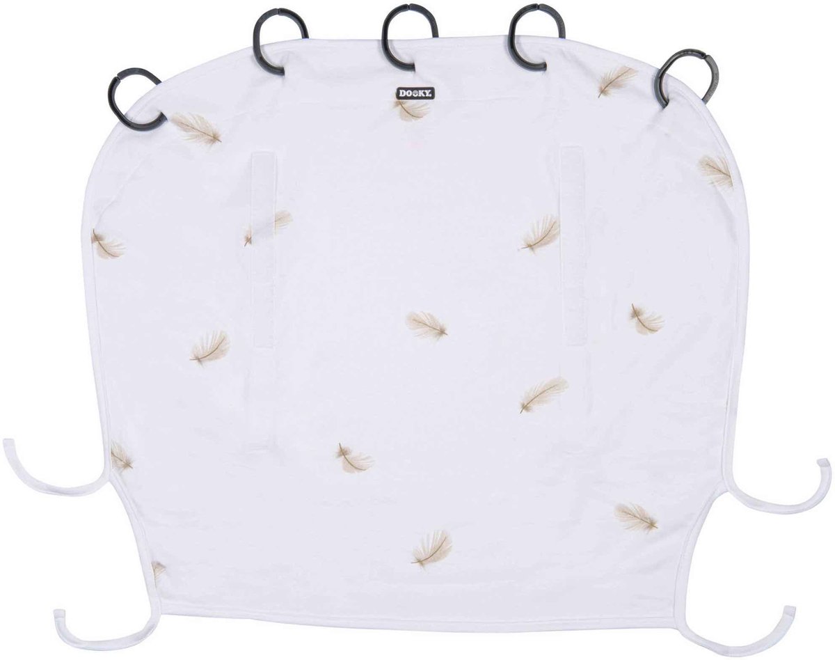 Dooky Universal Cover Zonnescherm Kinderwagen - UV bescherming voor je kind - Zonnedoek Buggy - Feather