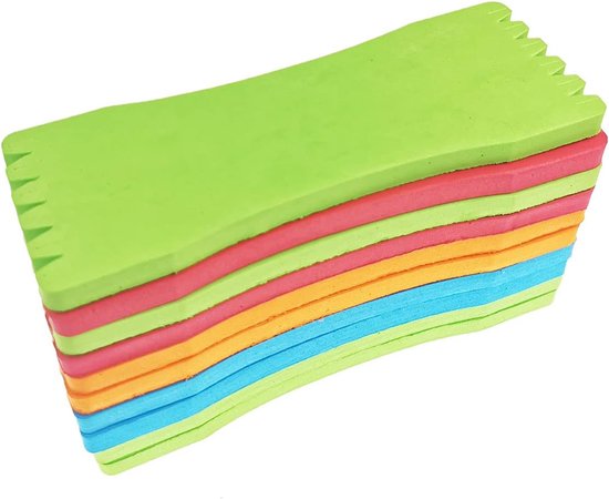 Schuim Spoelen - Vislijn Houders - Vissen Lijnen Organiseren - Lichtgewicht Sneldrogend - 10 Stuks Groot - Willekeurige Kleur — afbeelding 3