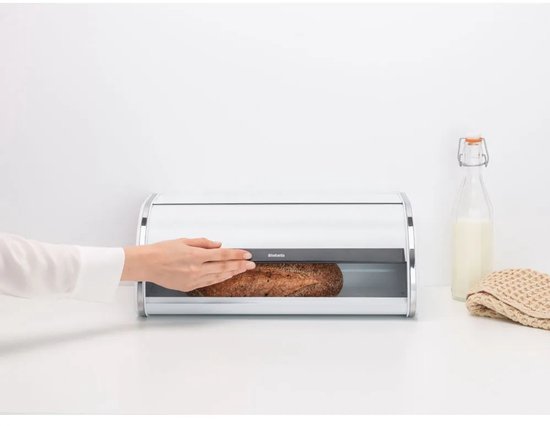 Brabantia Boîte à pain avec couvercle coulissant - White