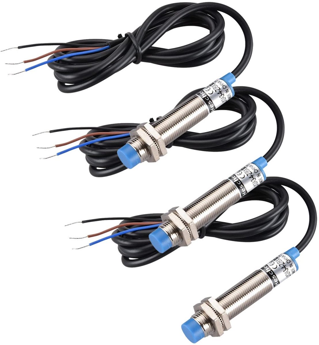 SPHProducts - Inductieve naderingssensorschakelaar - 4 mm - normaal open NO - 3 draden - 10-30 V - Geschikt voor diverse toepassingen