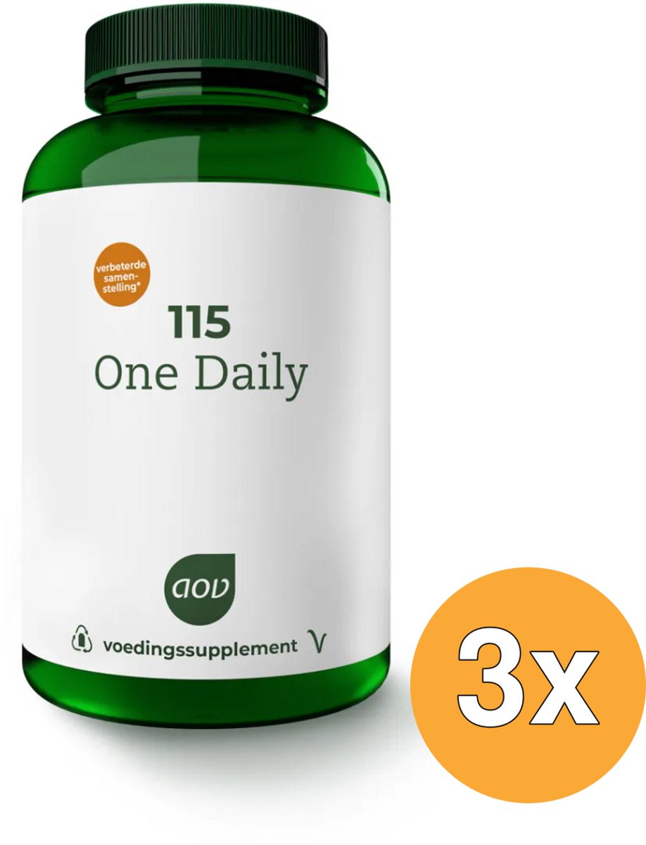 3x AOV 115 One daily (120 tabletten)