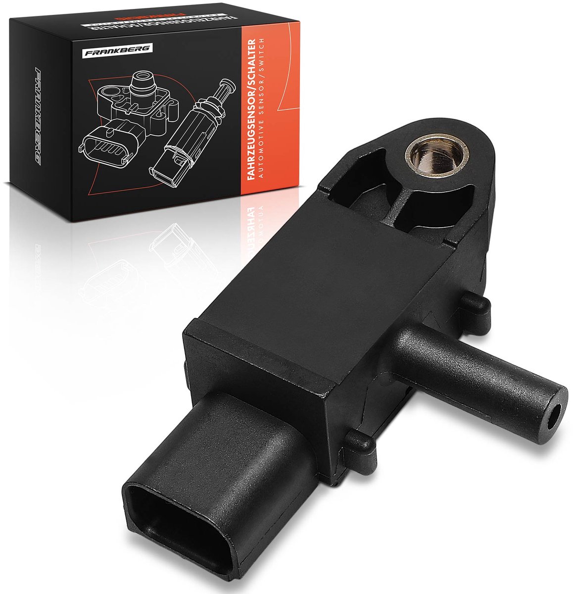 Frankberg 1x sensor uitlaatgasdruk druksensor voor FORD