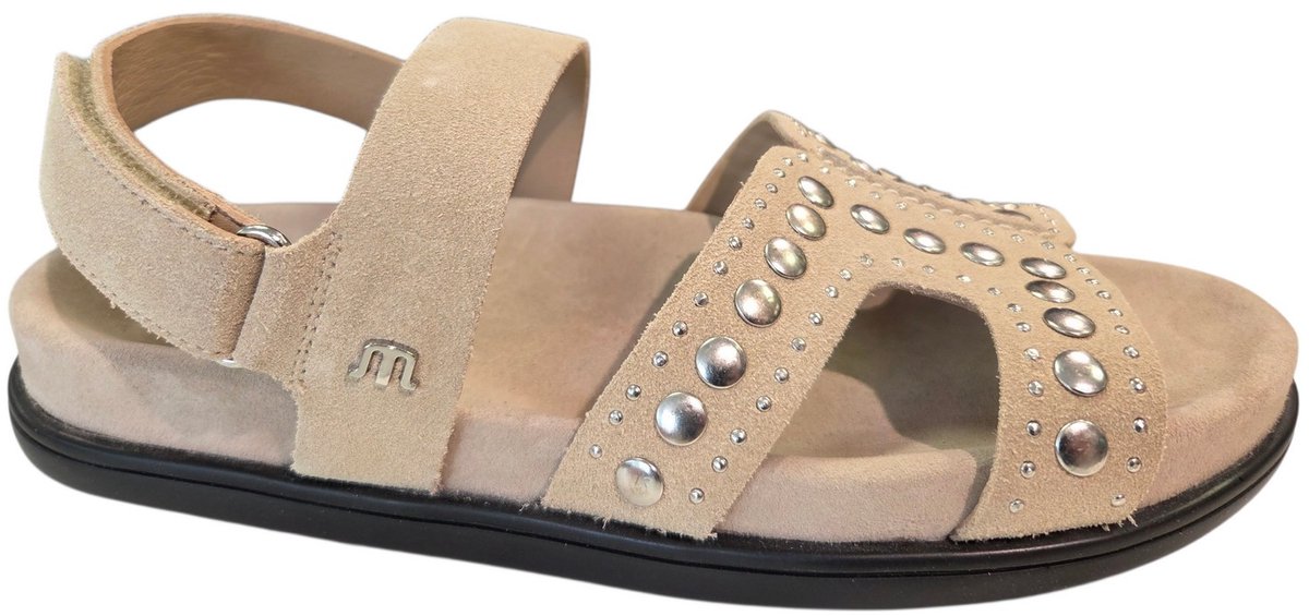 Maruti Elora Suede U00 Sandalen Beige Suede Dames - Beige - Maat 38