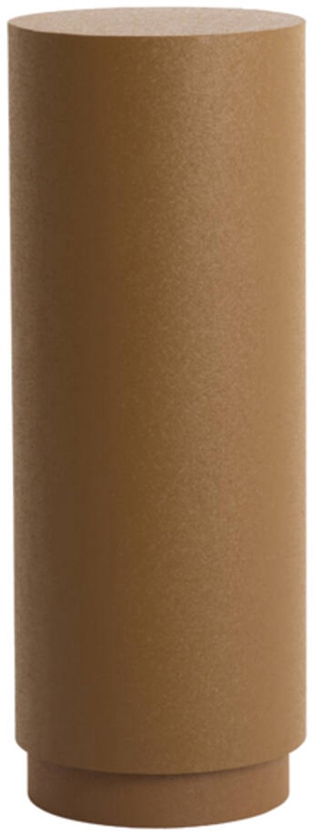 ALURIA zuil metaal mat karamel Ø30x80 cm decoratieve sokkel - Light & Living