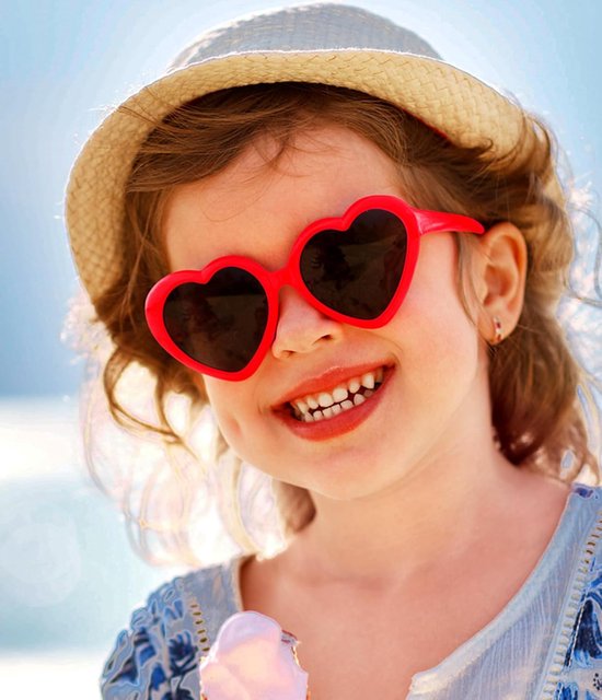 Kinder Zonnebril - Hartjes Bril - Ogen Beschermen - Gepolariseerde Lenzen - 50mm Lensbreedte - Meerdere Kleuren van Kinder — afbeelding 5