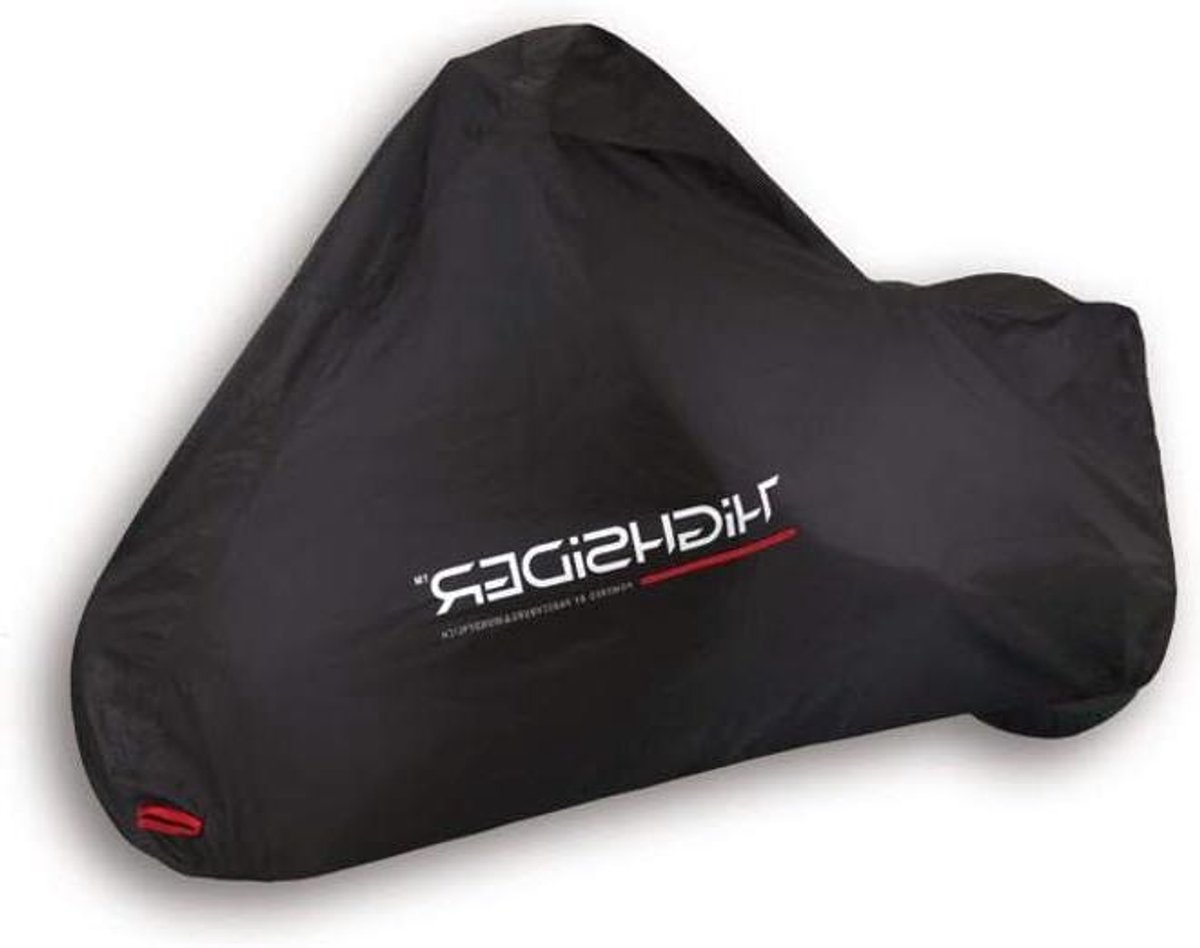 Motorhoes S - Afdekzeil Fiets - Bescherming Buiten - UV-bestendig Waterdicht - 229 cm Lengte - Zwart