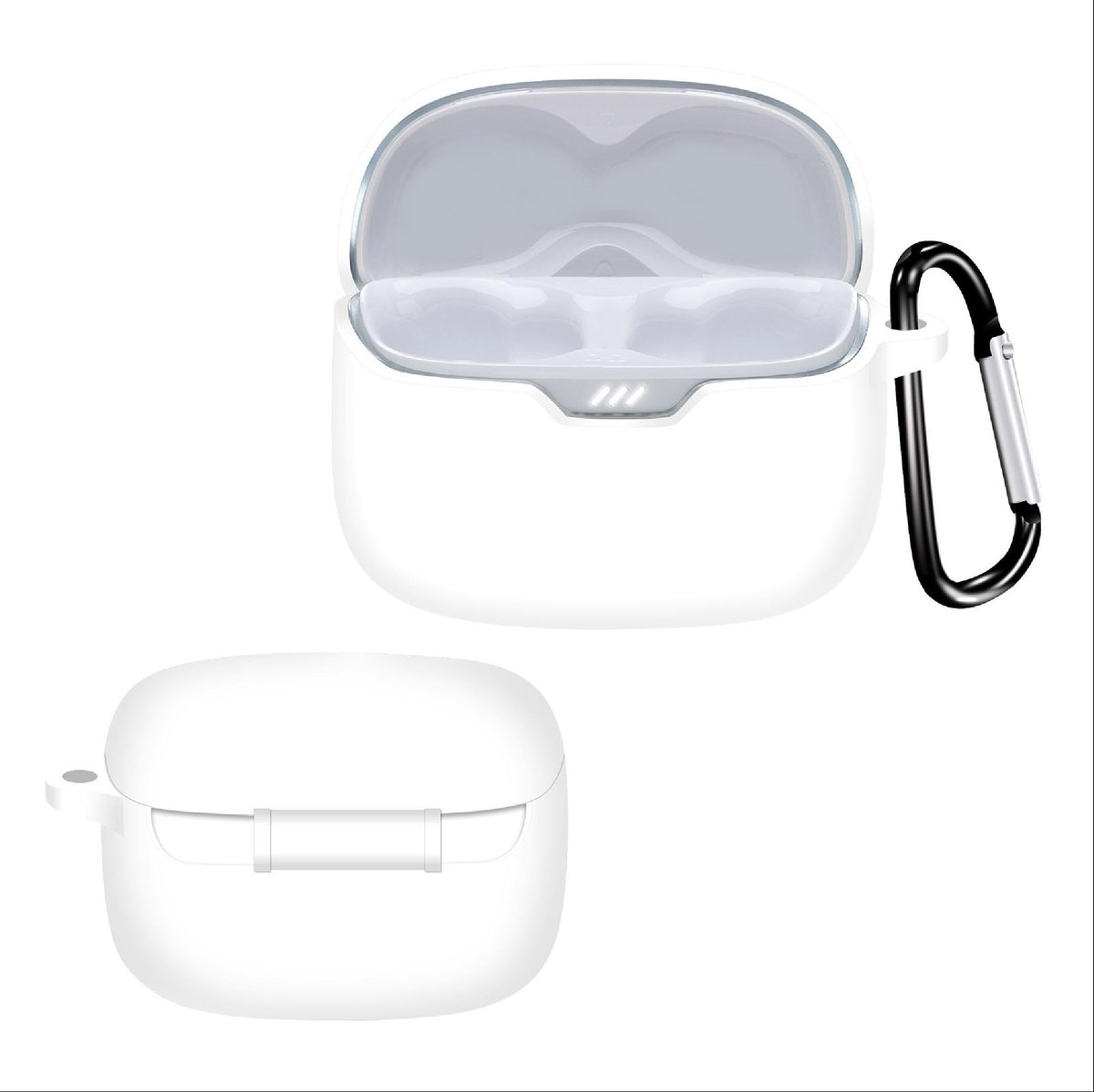 Dailygoods - Siliconen hoes - Ultradunne zachte hoes - Slank en valbestendig - Wit - Krasbestendig - Geschikt voor Tune Beam en Tune 245NC - G...