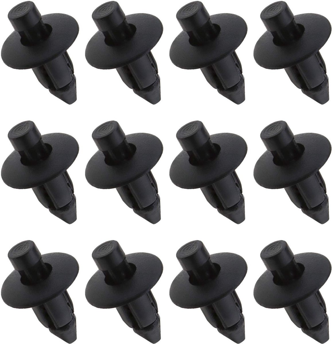 Elzusha - Voertuig Bumper Trim Clips - 50 Stuks - Zwart - Kunststof Fasteners - Voor 7mm Gaten - Geschikt voor Suzuki Modellen