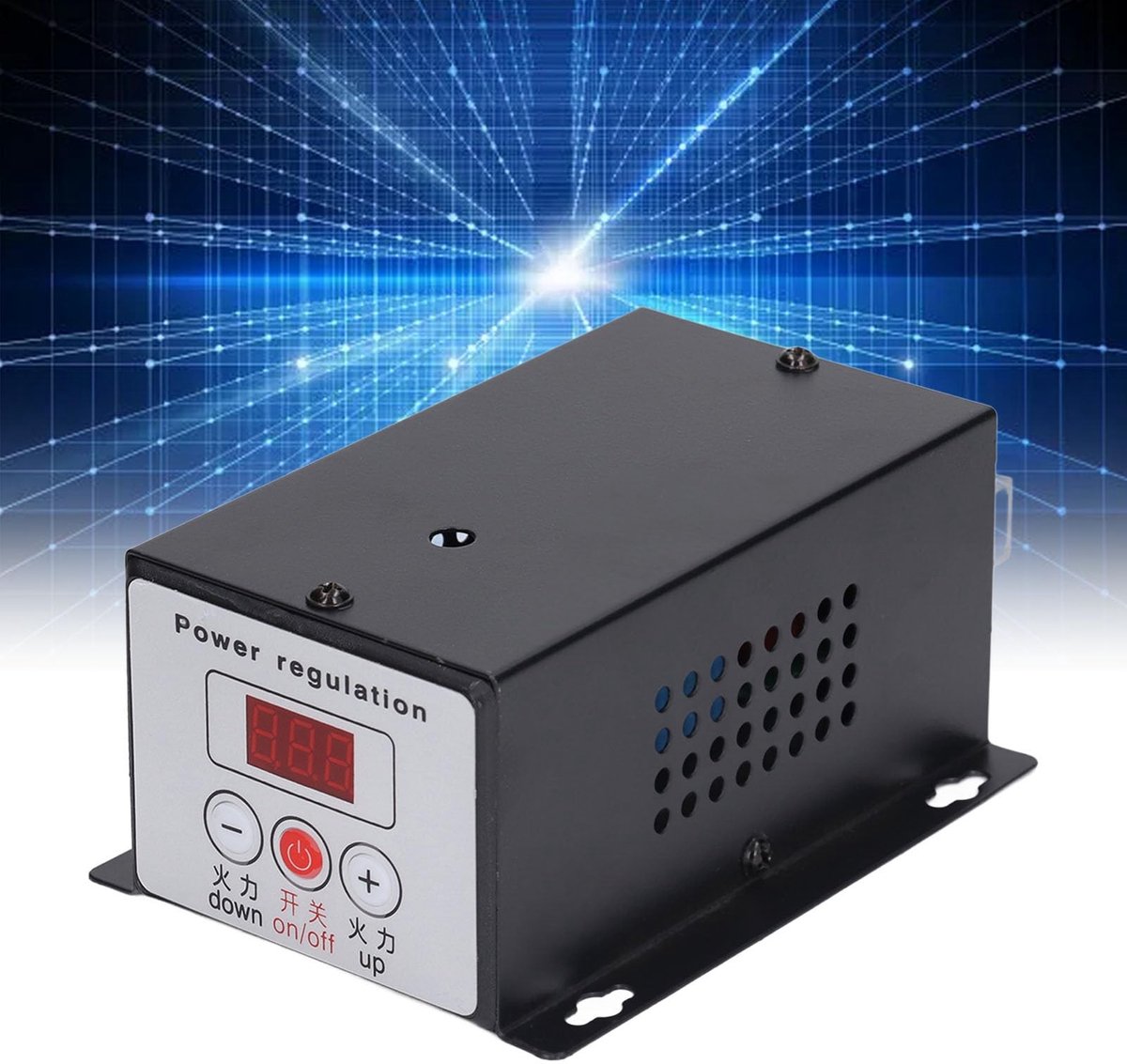 Dailygoods - Voltage Regulator - Snelle Controle - 10000W - AC220V - Voeding - Betrouwbaar - Geschikt voor elektronica - Compact