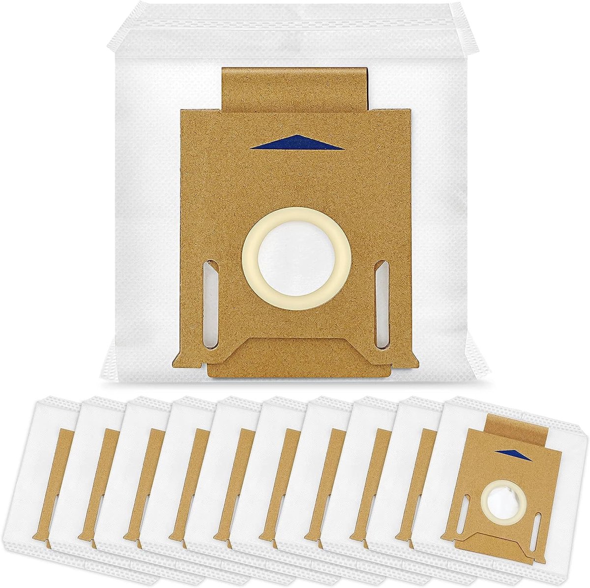 10 stuks stofzuigerzakken voor Ecovacs Deebot OZMO T9/T9+/T9 Plus, n10/n10 Plus, N8/N8+/N8 Pro/N8 Pro Plus, T8/T8+/T8 AIVI+/T8 MAX, DX93/DDX96 - reserveonderdelen