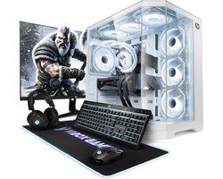 Vibox Gaming PC Set - Ryzen 7 9800X3D - RTX 5080 - 32GB DDR5 RAM - 1TB NVMe SSD - Windows 11 - WiFi 6 + Bluetooth 5.4 - 27" Monitor + Accessoires