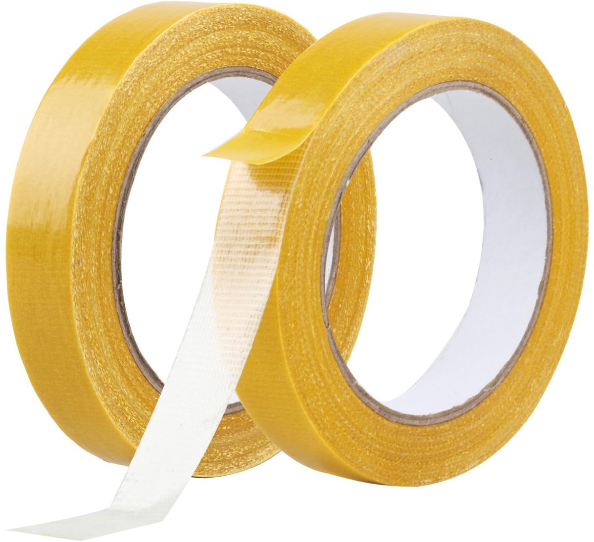 Jhubersproducts - Dubbelzijdige Tape - Extra Sterk - Ideaal voor Vloerbedekking - 20 mm x 20 m - Vervangbaar - Geschikt voor Hout en Tegels - Perfect