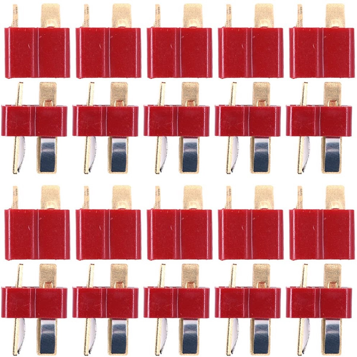Elzusha - Plug Connectors - Mannelijke en Vrouwelijke Aansluitingen - 10 Paar - Duurzaam en Betrouwbaar - Elektronica - Aansluitingen - Voor Divers...