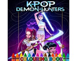 K-Pop Demon Hunters Coloring Book