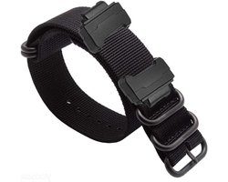Nylon Horlogeband met RVS Gesp voor Casio G-SHOCK DW5600, DW-6900, GW-M5610 en GW-5000 - Vervangende Wrist Strap voor Duurzaam Gebruik en Comfort