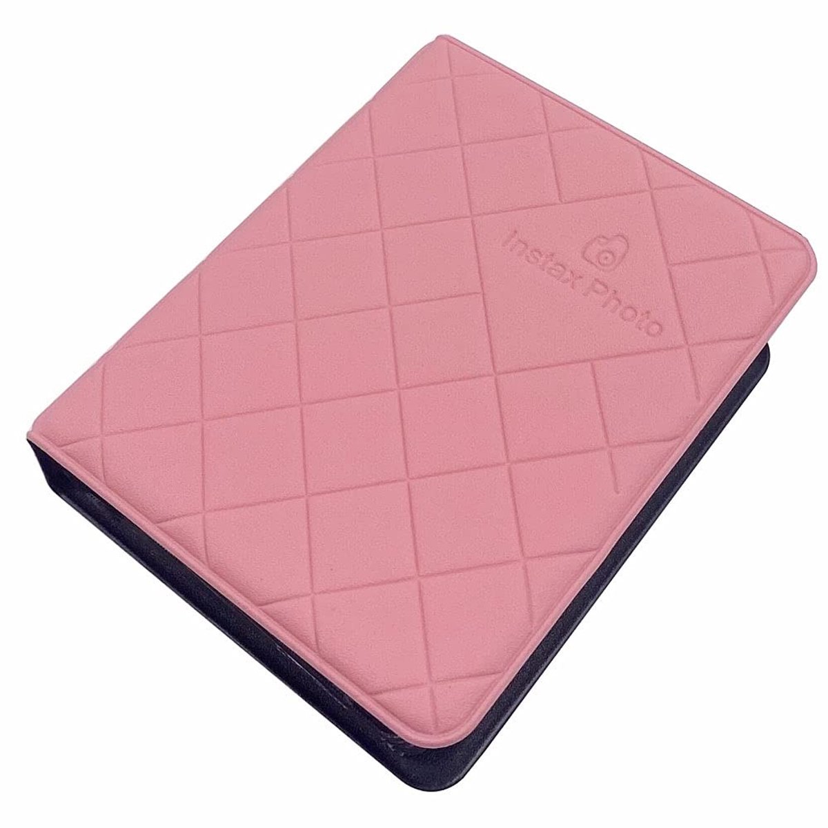 Dailygoods - Mini Photo Album - 36 Pockets - Roze - Ideaal voor Polaroid foto's - Compact fotoboek - Perfect voor herinneringen - Geschikt voor versch