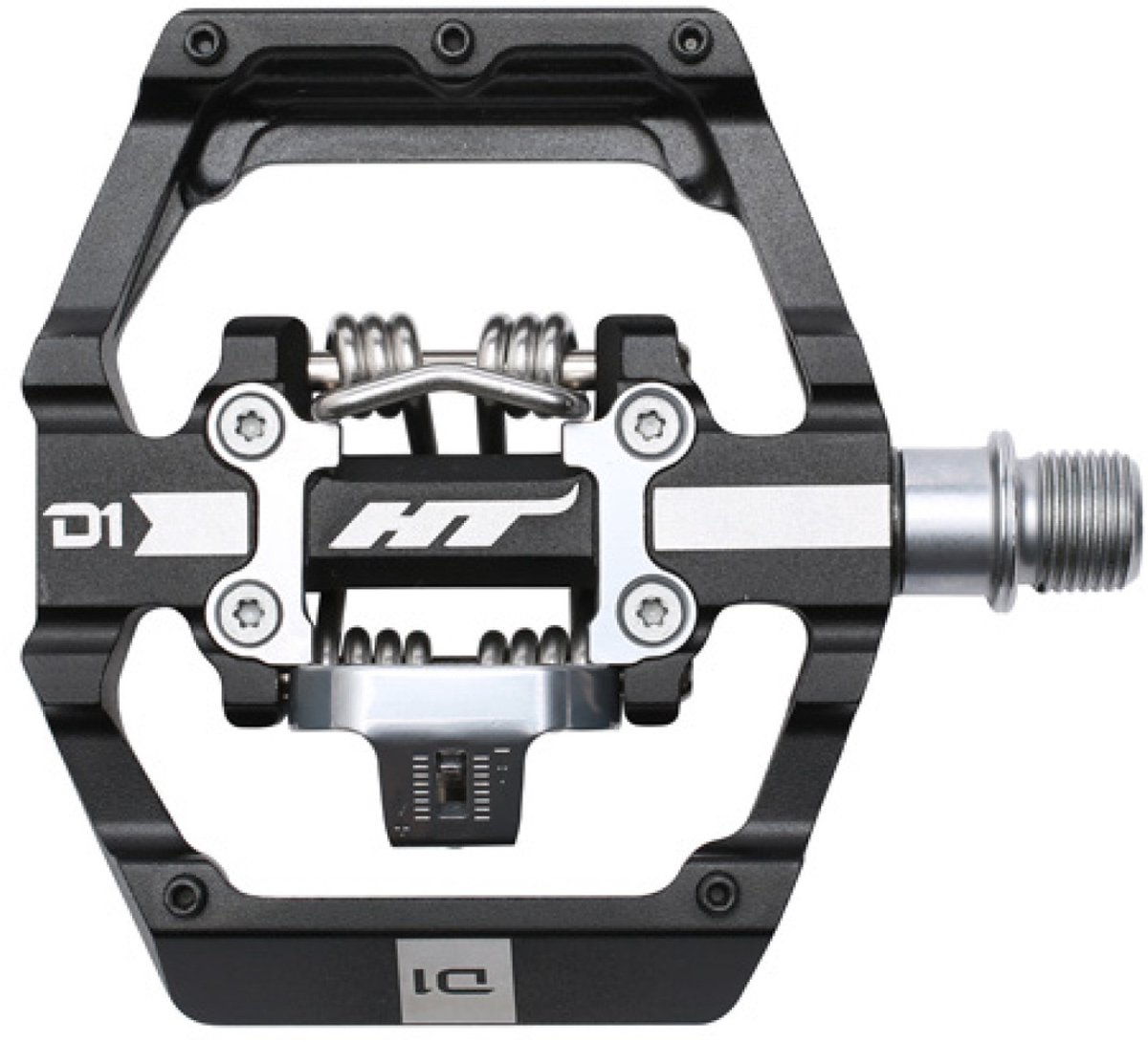 Ht D1 Duo Pedalen Zwart