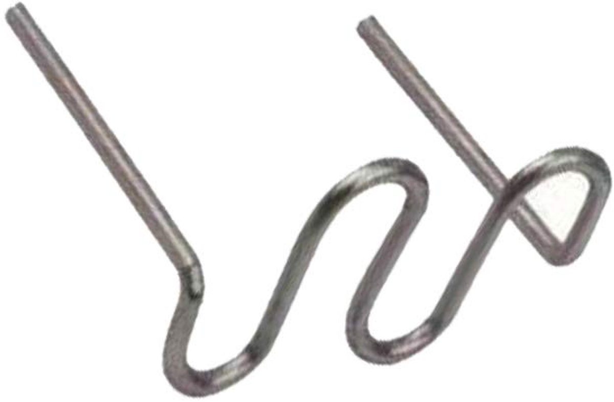 Vlemico - Auto Lassen Nietjes - Bumper Reparatie - Verhoogde Sterkte - 1,4 x 1,6 cm - Carrosserie Reparatie - Voor Hete Nietmachine - Roestvrij Staal