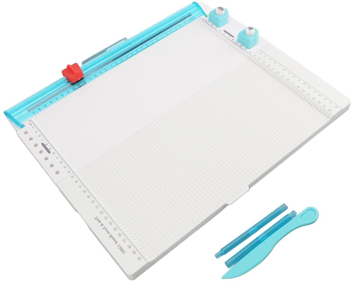 Multifunctionele Paper Trimmer en Scoreboard voor Precisie Snijden en Vouwen van Papier tot 12,2 Inch