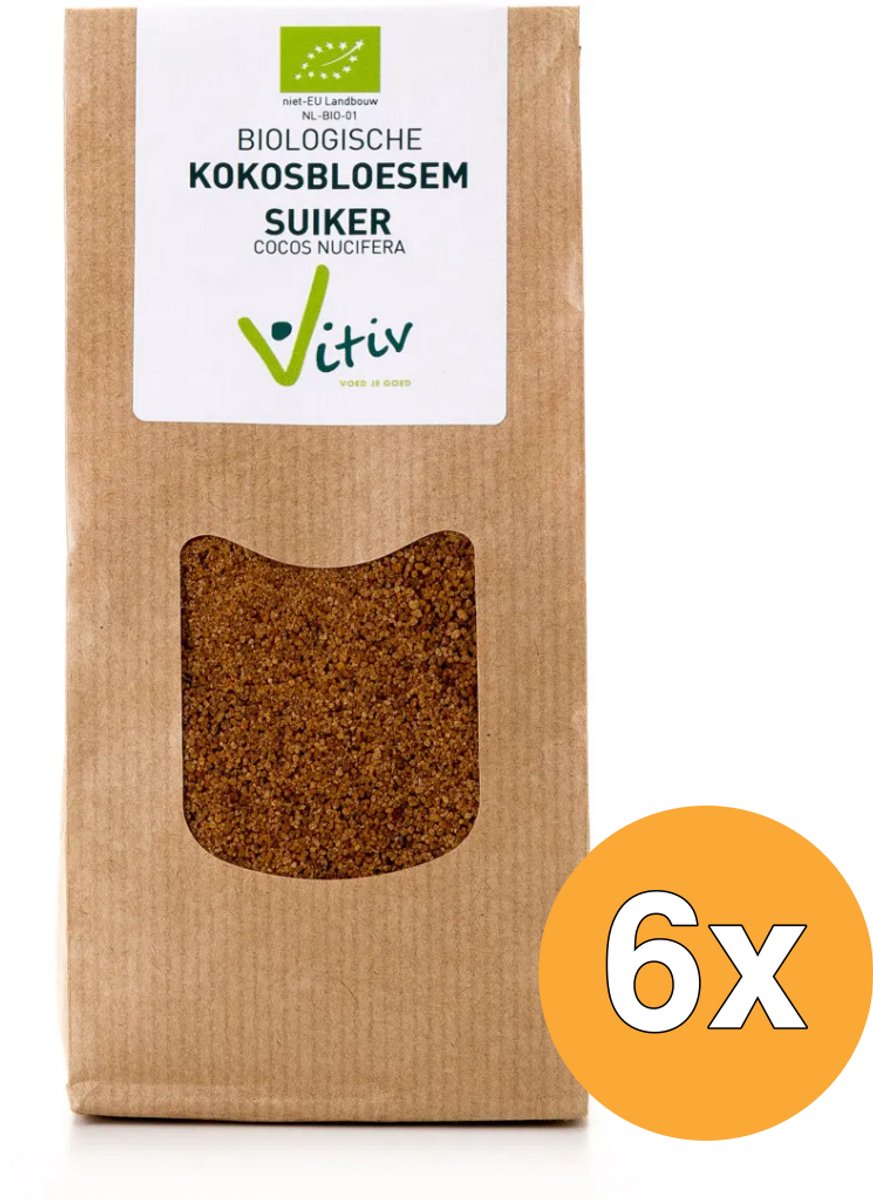 6x Vitiv Goji Bessen Bio (500 gr)