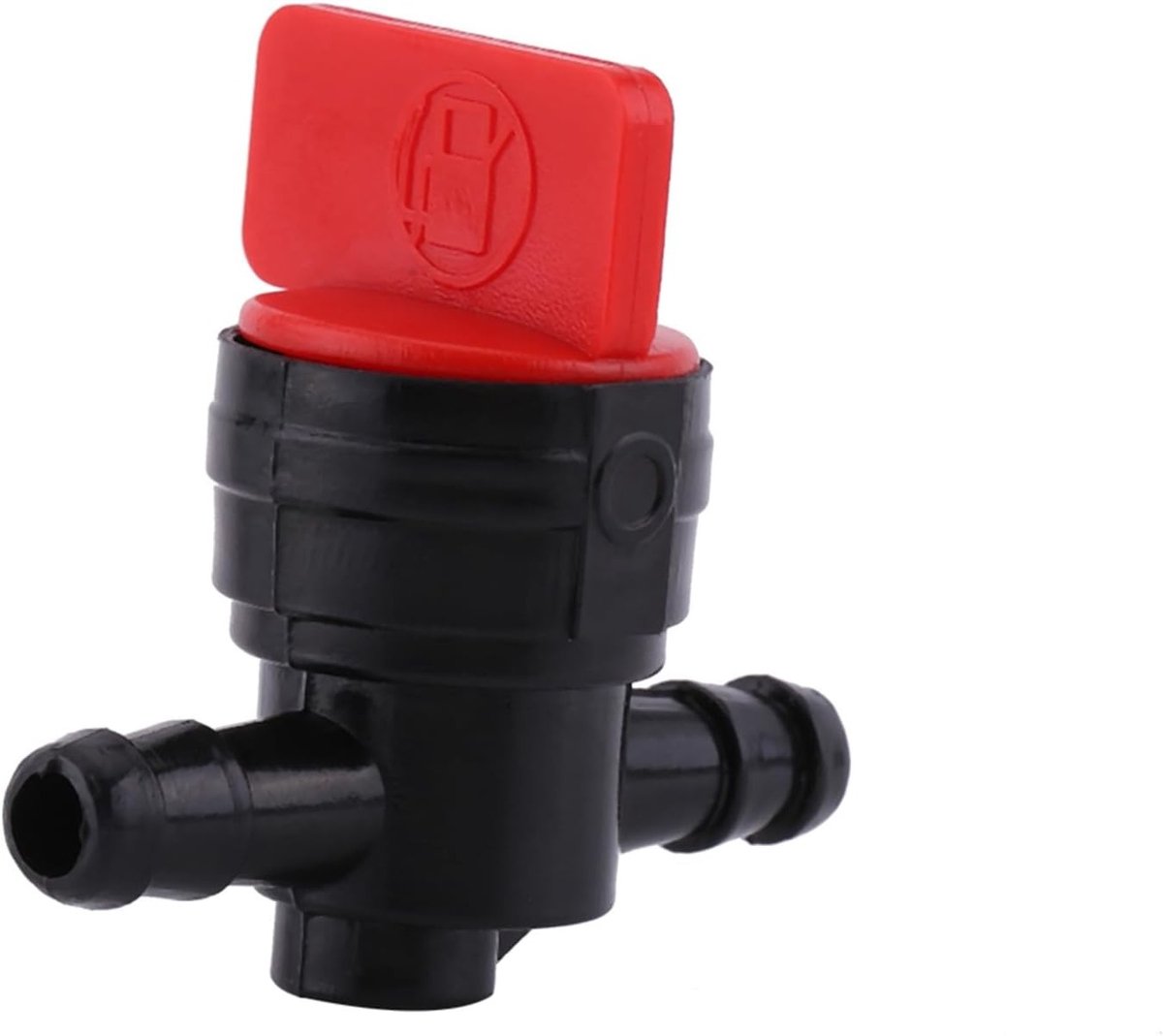 Universele 6mm Tap voor 1/4 Inch Slang - Vervangingskraan voor Brandstof en Accessoires, Geschikt voor Diverse Toepassingen