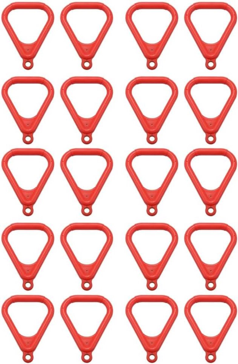 10X Trapeze Ring Swing Set Playground Trapeze Bar Jungle Gym Bar Ring Trapezoidal Ring