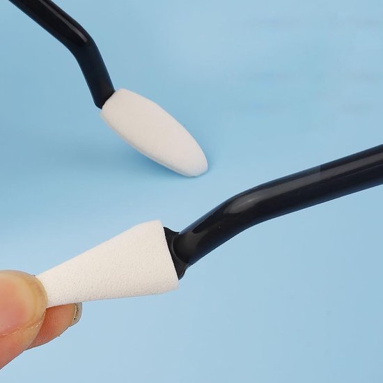 Papierkunst blenders - Veegschrapers mengstronken - Kunstenaar schaduwtechniek - Ergonomisch ontwerp - 20 vervangende koppen - Zwart — afbeelding 4