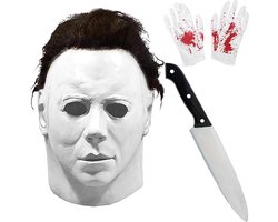 Michael Myers Masker Latex - Griezelig Horrormasker voor Halloween en Kostuumfeesten