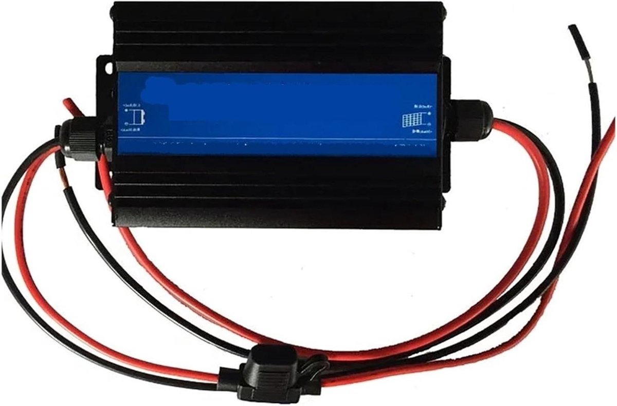 Zonne Laadregelaar - MPPT Controller - Energie Opladen - Hoge Conversie - 300W - Zwart