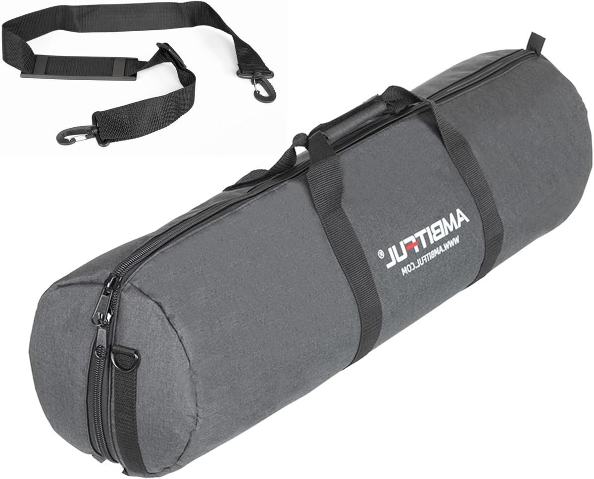 Grote Opbergzak 110 cm voor Lichtmodi, Statief en Fotografie Accessoires - Ideaal voor School en Reizen, Grijs
