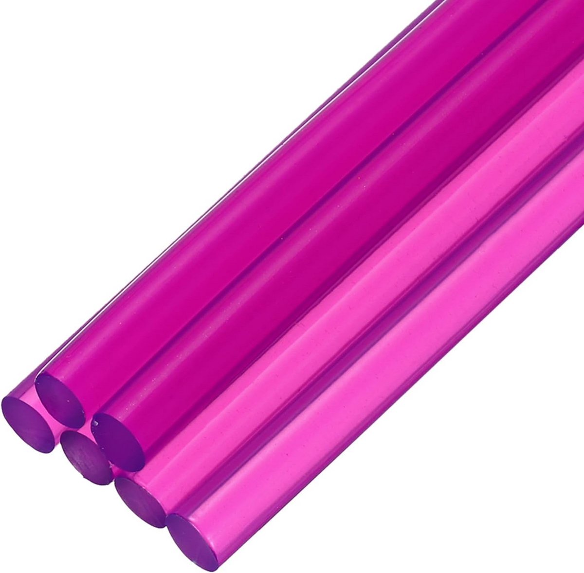6 Stuks Gekleurde Lijmsticks Warm Houdbaar voor Mini Lijmpistool Knutselen en Reparatie
