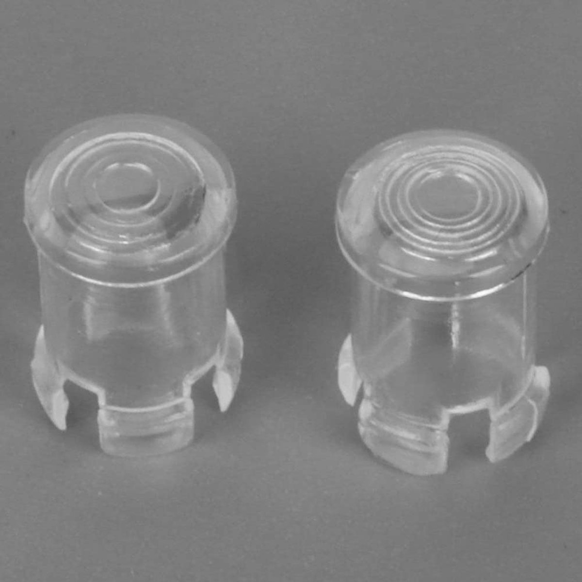MTTproducts - Nylon LED Houder 5mm Plat Kop Transparante Beschermhoes 100 Stuks