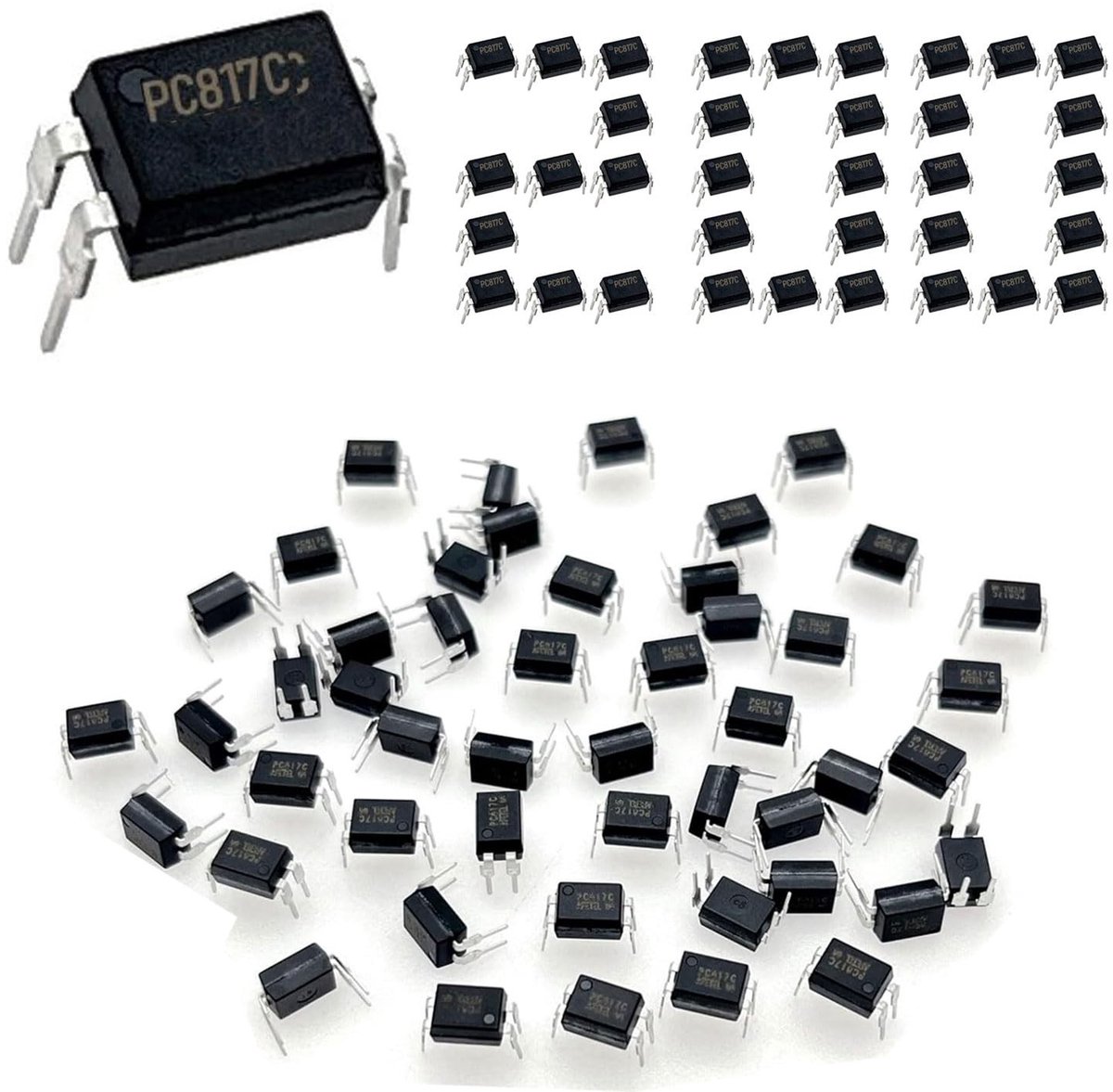 MTTproducts - 200 Stuks Optokoppelaars DIP-4 voor Signaaloverdracht