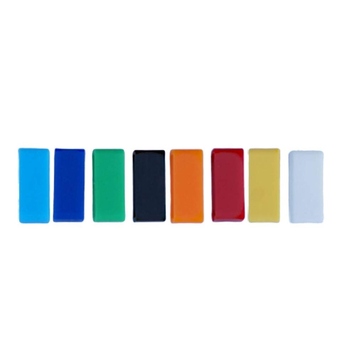 MTTproducts- Horlogebandje 8 Stuks - Vervangingshorlogebandje - Siliconen Horlogebandjes - Rubberhouder - Bevestigingslus - Lichtgewicht - Horlogeband